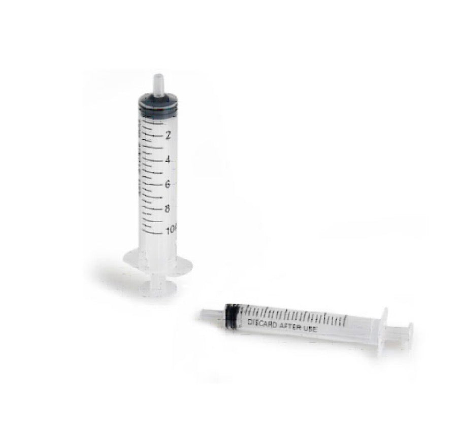 DiaGuru Diaject Irrigation Syringes | Curved Tip & Luer Lock