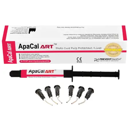 Prevest ApaCal ART | Light-Cure Pulp Protectant & Liner | Intro Pack