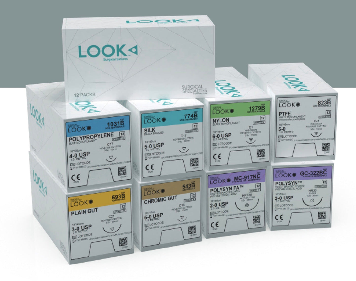PolySyn FA™ Dental Sutures | Resorbable | Braided | Box/12