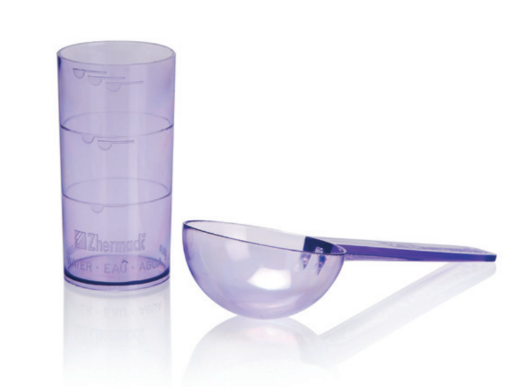 Zhermack Measuring Cups Set for Hydrocolor 5 - Hydrogum 5