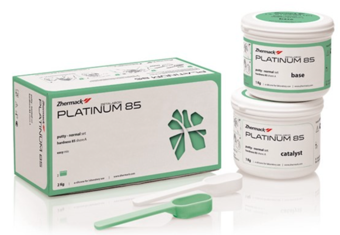 Zhermack Platinum 85 A-Silicone Lab Putty
