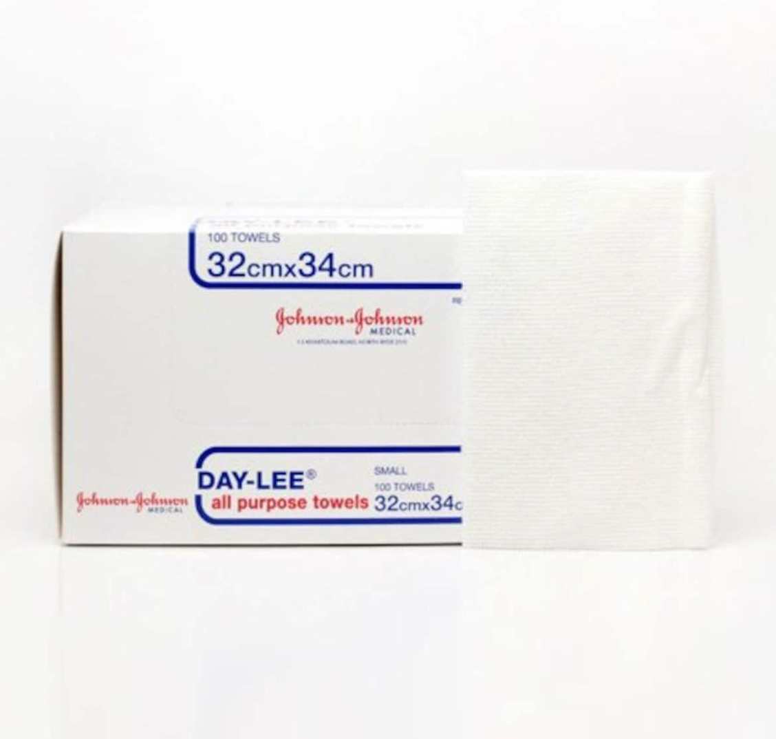 DAY-LEE All Purpose Towels Small 32cm x 34cm - Box/100