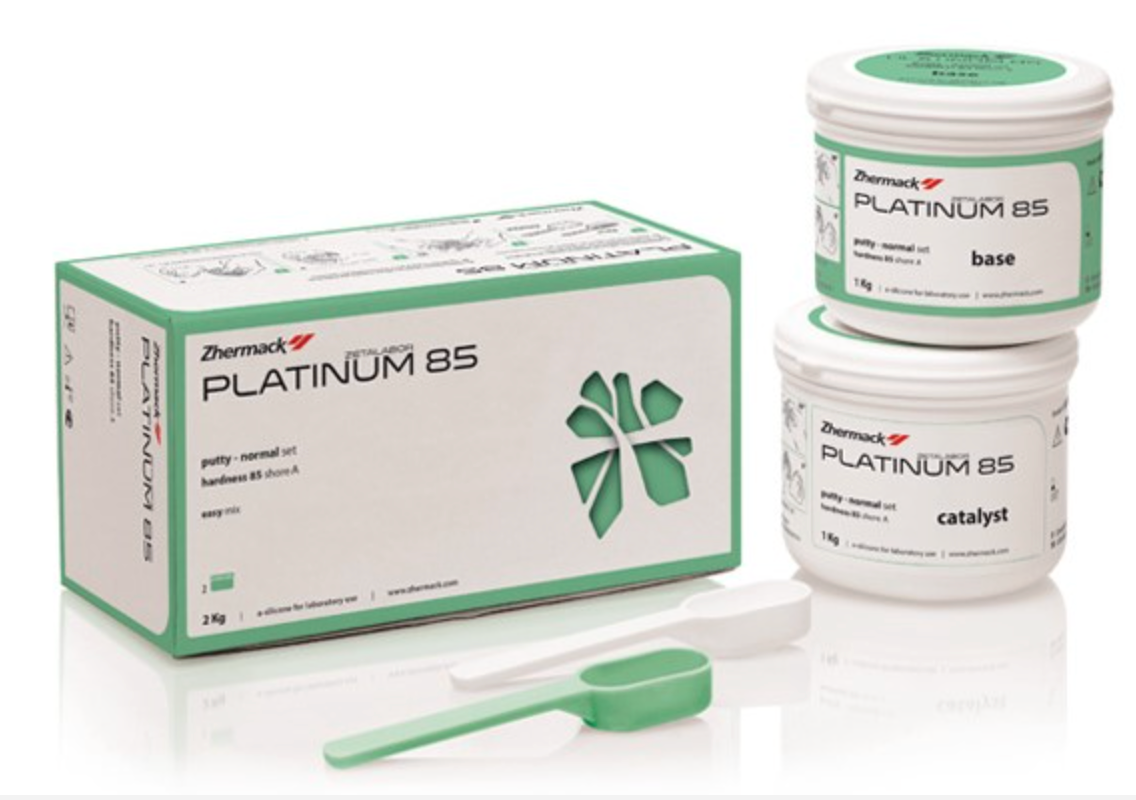 Zhermack Platinum 85 A-Silicone Lab Putty