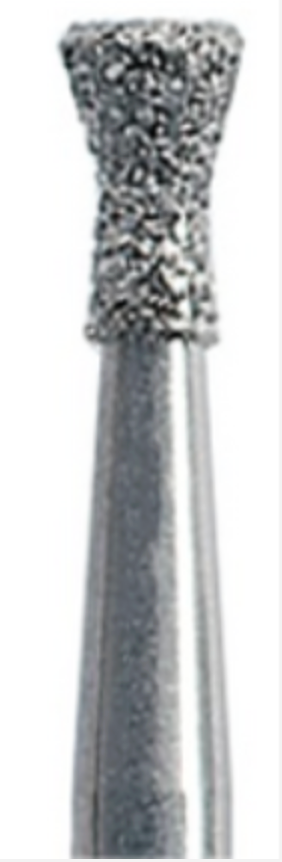 Prima -Friction Grip; Diamond Bur Double Inverted Cone; 806; Diameter 1.2mm; Medium Grit; Pack/5
