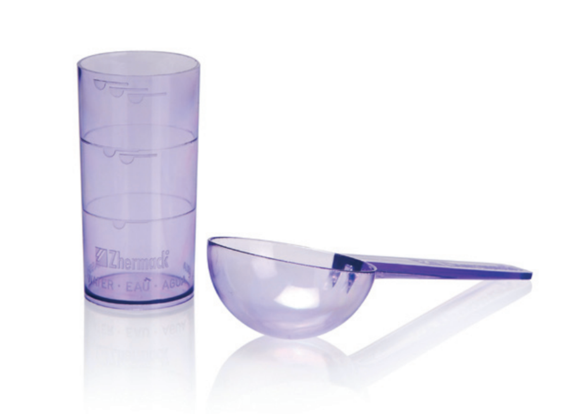 Zhermack Measuring Cups Set for Hydrocolor 5 - Hydrogum 5