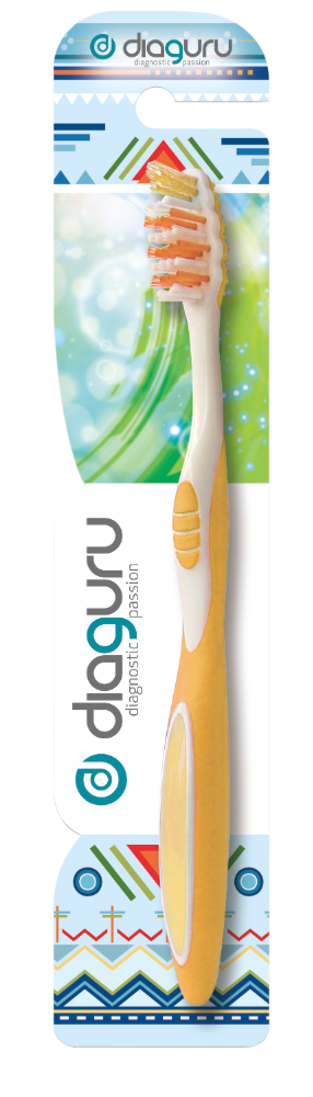 Diaguru Seasonal Toothbrushes, Orange Summer Box/12