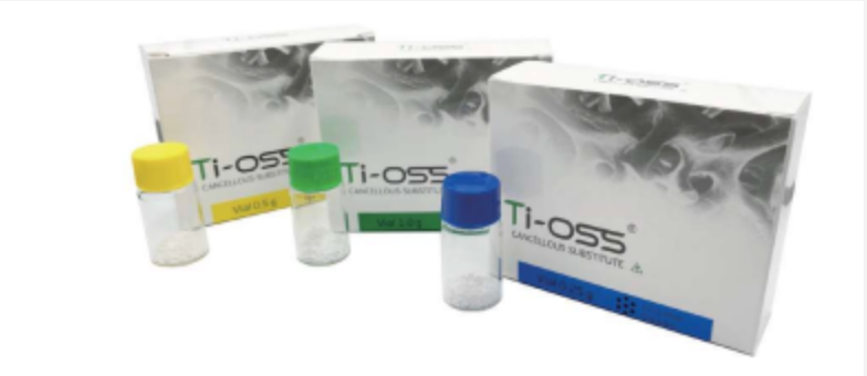 Ti-Oss®, Bovine Cancellous Substitute: 2.00 g/4.10 cc; 0.2 - 1.0 mm