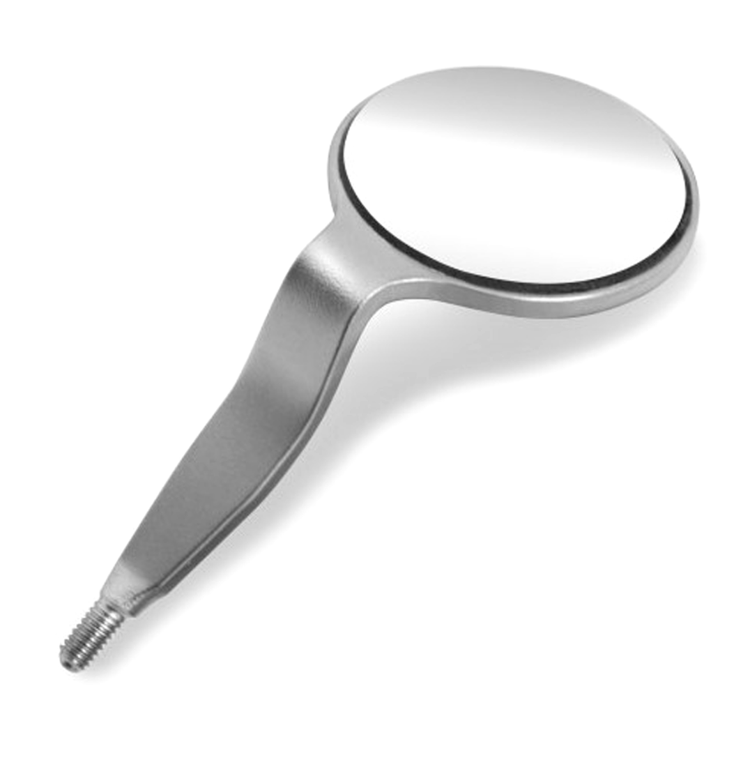 Mouth Mirrors Rhodium No. 5, Pack/12