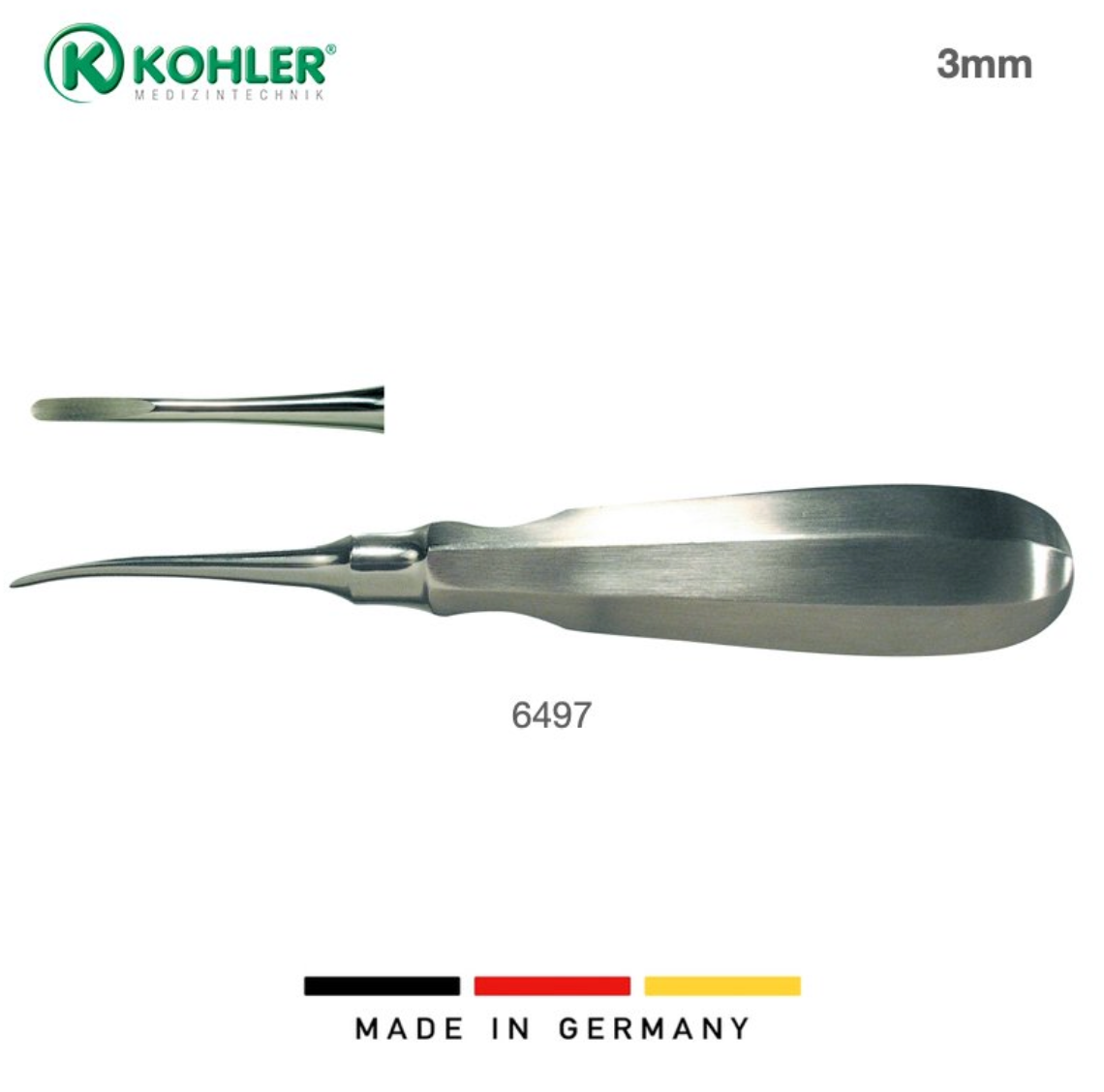 Kohler Luxcut-Apical Curved, 3 mm