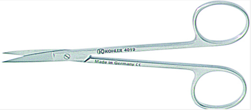 Scissors Iris curved 11,5 cm