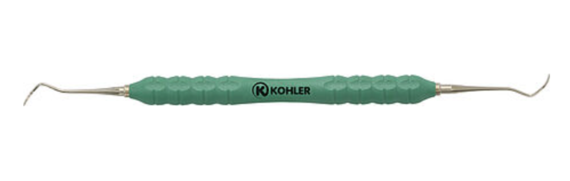 Periodontal scaler 204S, TRINOVO-P handle