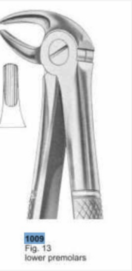 Diaguru Extraction Forceps #17; Upper Molar Right EACH