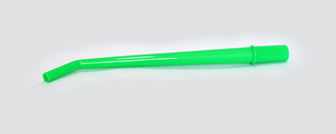 Surgical Aspirator Tips Green; 1/4" ; 5.8 mm