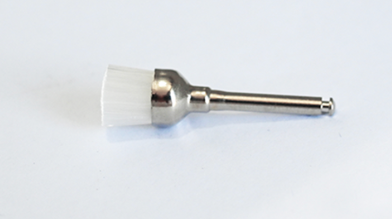 Latch Type Prophy Brush; Flat Head; White