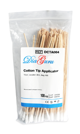 Diaguru Cotton Tip Applicators 15cm; Pack/100