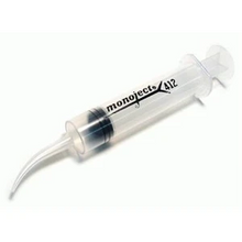 Monoject 412 Curved Tip Irrigation Syringe | 12cc | Box/50