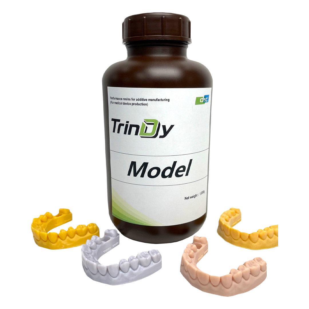 TrinDy Model 3D Printing Resin | Dental AM Models | 1 Kg & Gallon