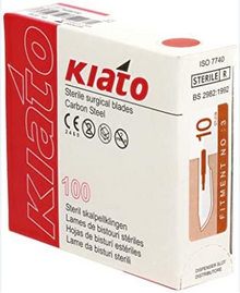 Kiato Surgical Blades | Box/100 & Box/10