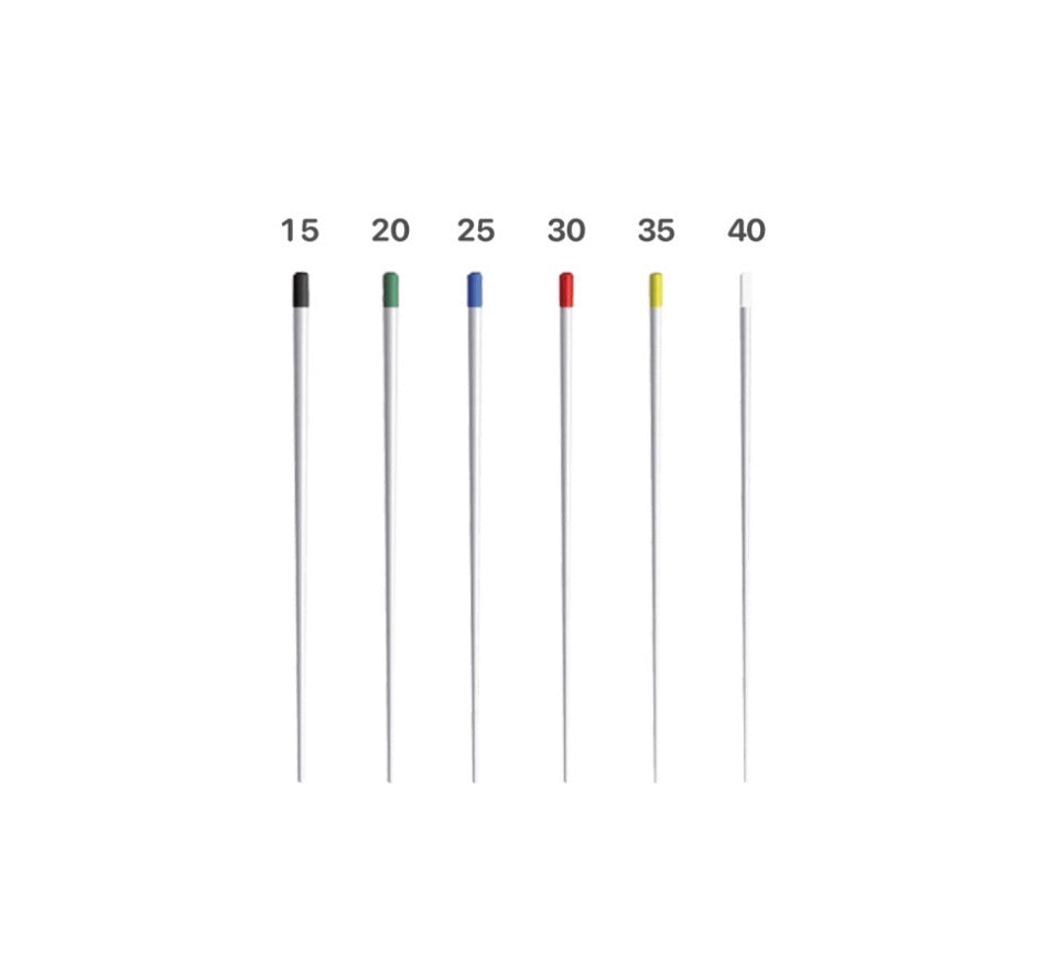 Orodeka Paper Points | 0.02mm, 0.04mm & 0.06mm Taper | Box/200 & Box/100