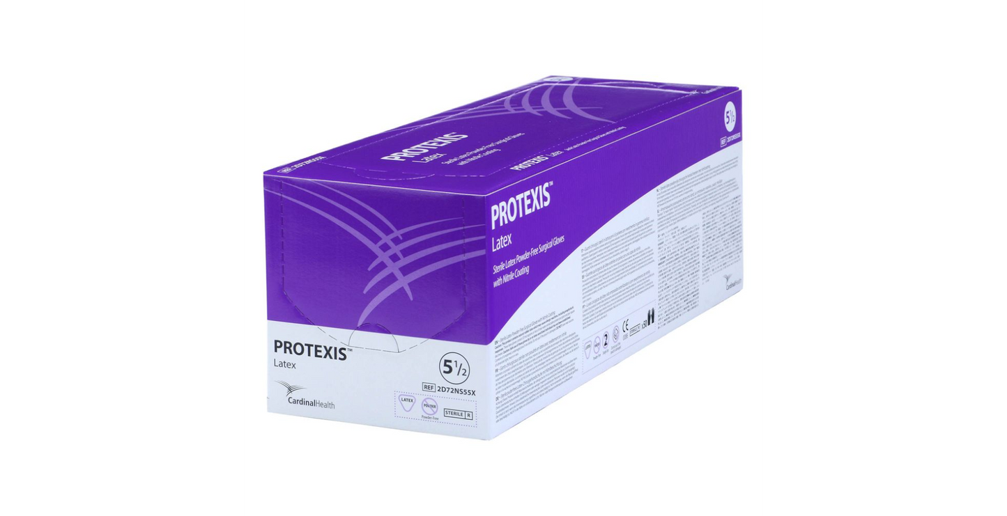 Protexis® Latex Powder Free Surgical Gloves | Light Brown | Box/50
