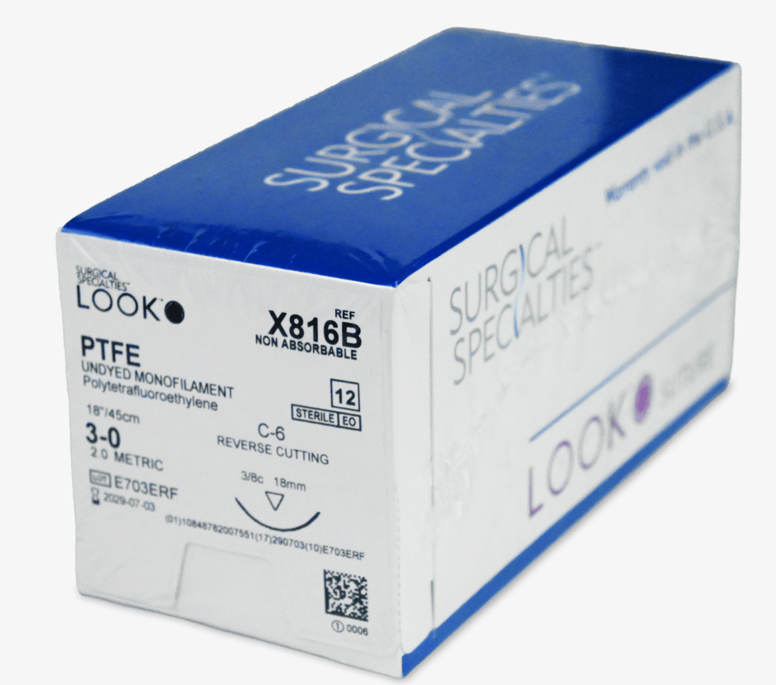 PTFE Undyed Monofilament Sutures