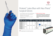 Protexis® PI Blue Neu-Thera® Underglove | Latex-Free | Box/50