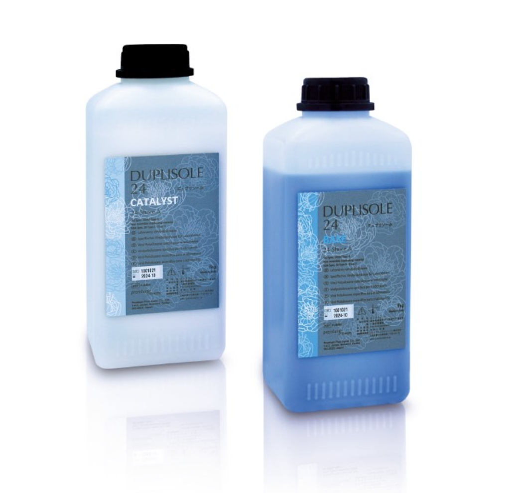 Premium Plus DUPLISOLE 24 Silicone Duplicating Material Light Blue 1+1kg