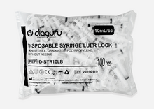 Diaguru Syringe 10ml Luer Lock in Bulk Pack 500's