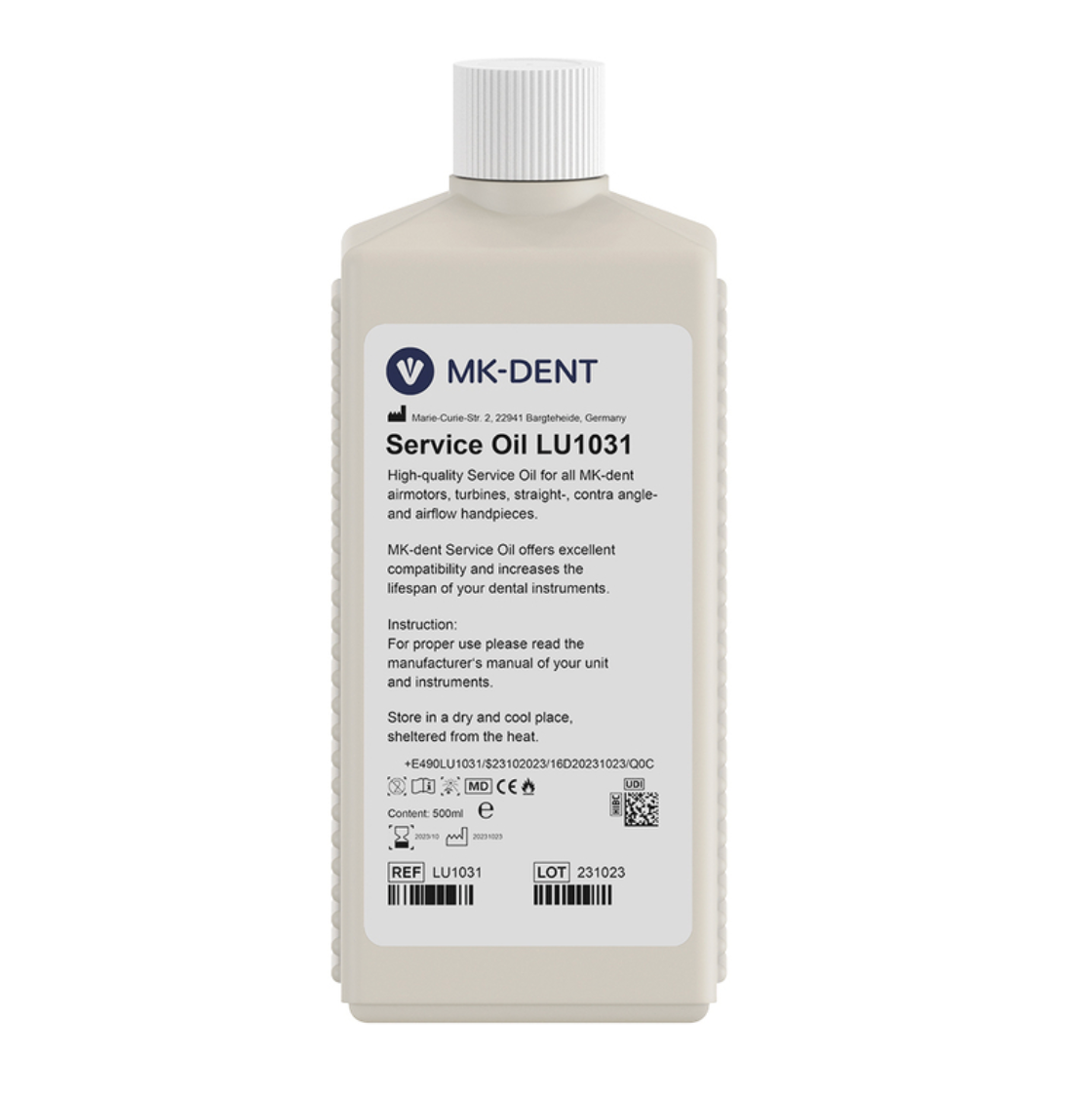 MK-Dent W&H Premium Lube & Cleaner Service Oil Spray, 500ml