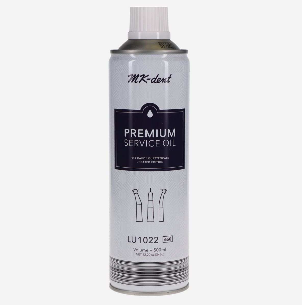 MK Dent Spray Can (500 ml) for KaVo QUATROcare with Spearmint Fragrance