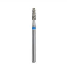 Diaswiss Diamond FG Bur Tapered Flat End 014 Medium Grit, 845 014 M; Pack/5