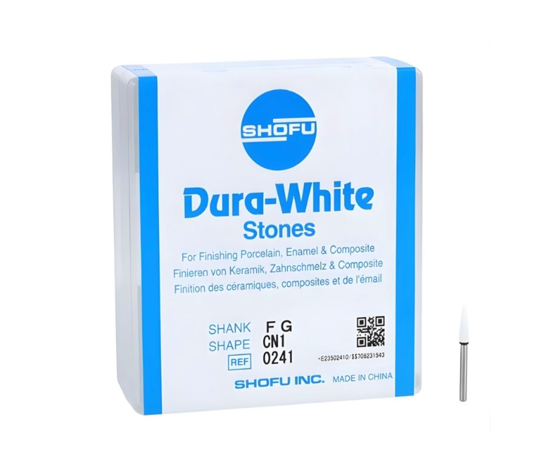 Shofu Dura White Stone FG 0241 CN1; Pack/12