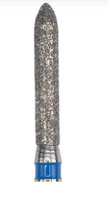 DiaSwiss Diamond FG Bur Torpedo Cylinder Bur 010; Pack/5