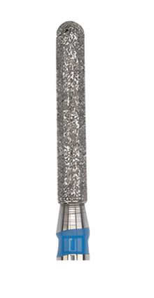 DiaSwiss Diamond FG Bur Round End Cylinder 010 Medium Grit, 881 010 M; Pack/5