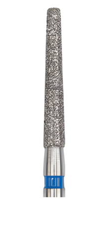 DiaSwiss Diamond FG Bur Tapered Round End 014 Medium Grit, 848 014 M; Pack/5