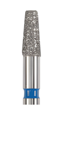 DiaSwiss Diamond FG Bur Tapered Flat End 012 Coarse Grit, 845 012 C; Pack/5