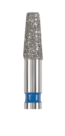 DiaSwiss Diamond FG Bur Tapered Flat End 012 Medium Grit, 845 012 M; Pack/5