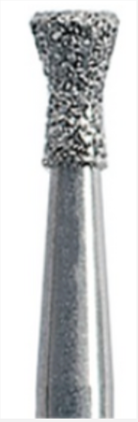 Prima Friction Grip; Diamond Bur Double Inverted Cone; 806; Diameter 1.6mm; Medium Grit; Pack/5