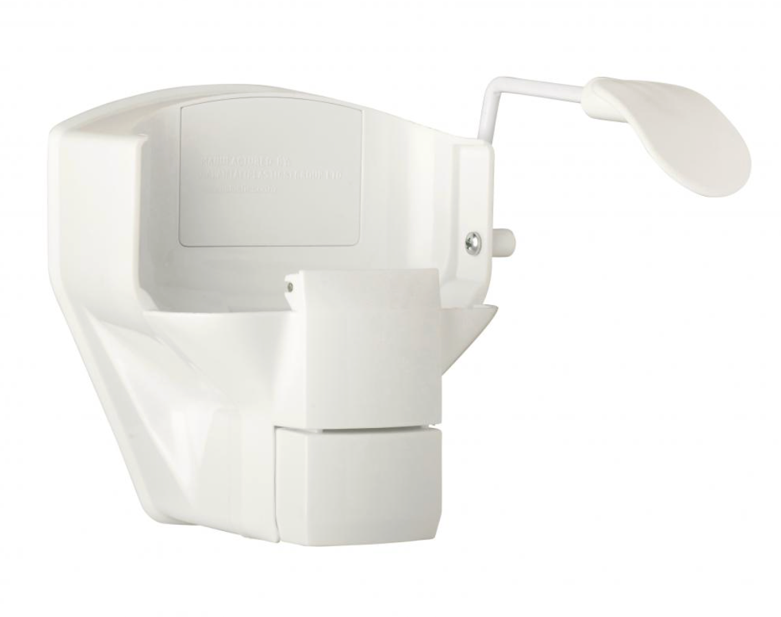 Microshield Wall Dispenser for 1.5L Cassette with Elbow Lever; Each