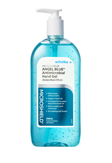 Microshield Angel Blue Antimicrobial Hand Gel 70% v/v Absolute Ethanol; 500 mL Each
