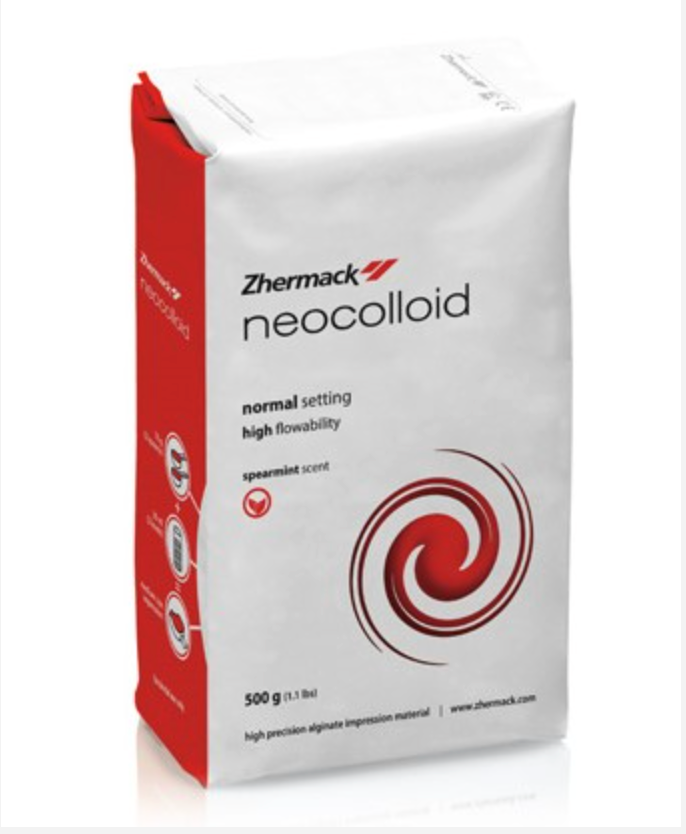 Zhermack Neocolloid Orthontic Alginate Regular Set, Orange 500g