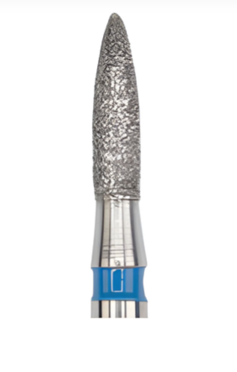 DiaSwiss Diamond FG Bur Flame 014 Medium Grit, 860 014 M; Pack/5