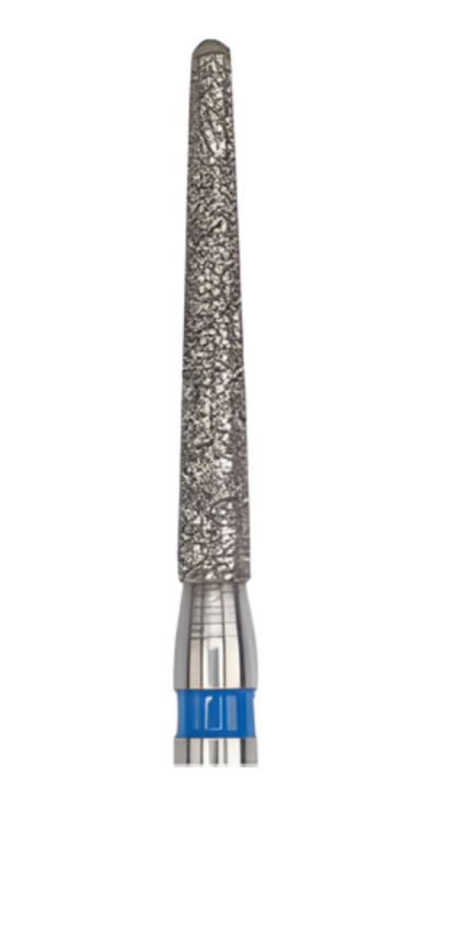DiaSwiss Diamond FG Bur Tapered Round End 018 Coarse Grit, 850 018 C; Pack/5