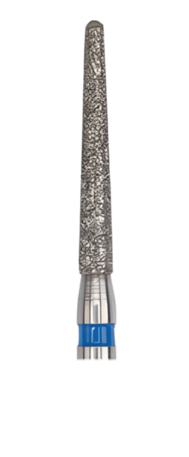 DiaSwiss Diamond FG Bur Tapered Round End 016 Coarse Grit, 850 016 C; Pack/5