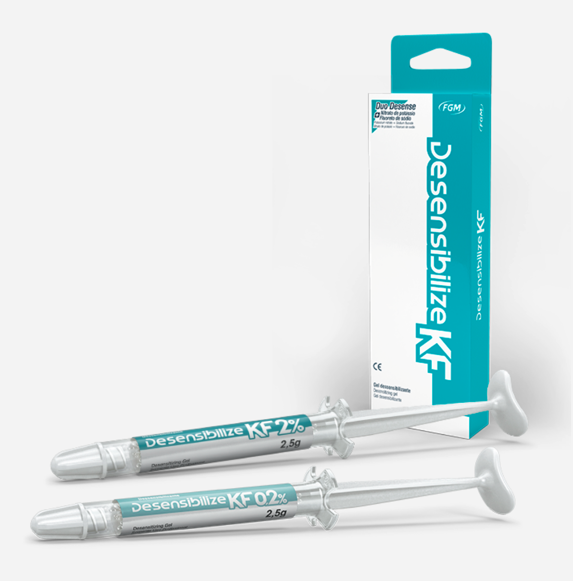 FGM Dental Desensitizing Desensibilize KF 2% - syringe 2,5g