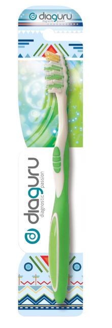 Diaguru Seasonal Toothbrushes, Green Autumn Box/12