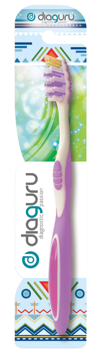 Diaguru Seasonal Toothbrushes, Jacaranda Spring Box/12