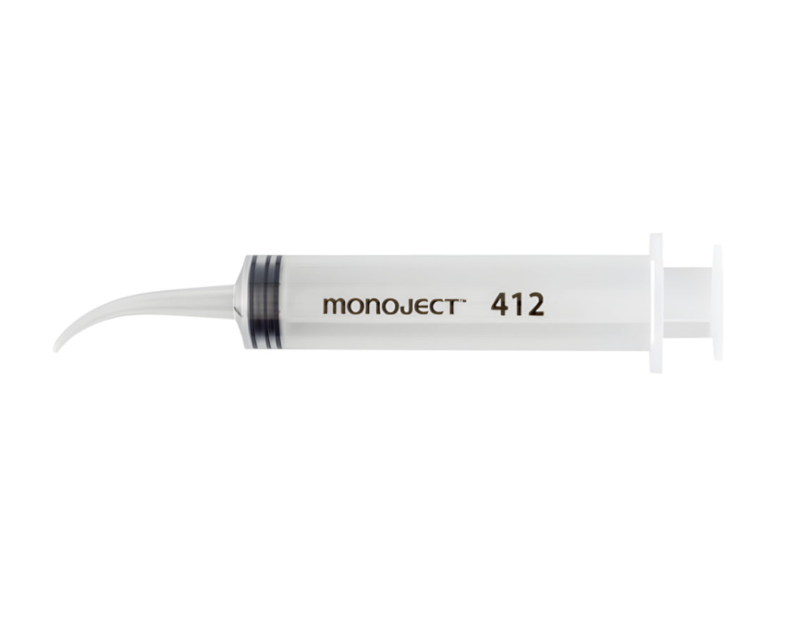 Monoject 412 Curved Tip Syringe; Box/50