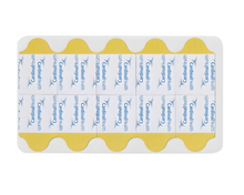 Kendall™ 5500 Q-Trace Gold Electrodes; 23 mm x 33 mm; Polyester backing; Tab electrode suitable for resting diagnostic ECG; Box/100
