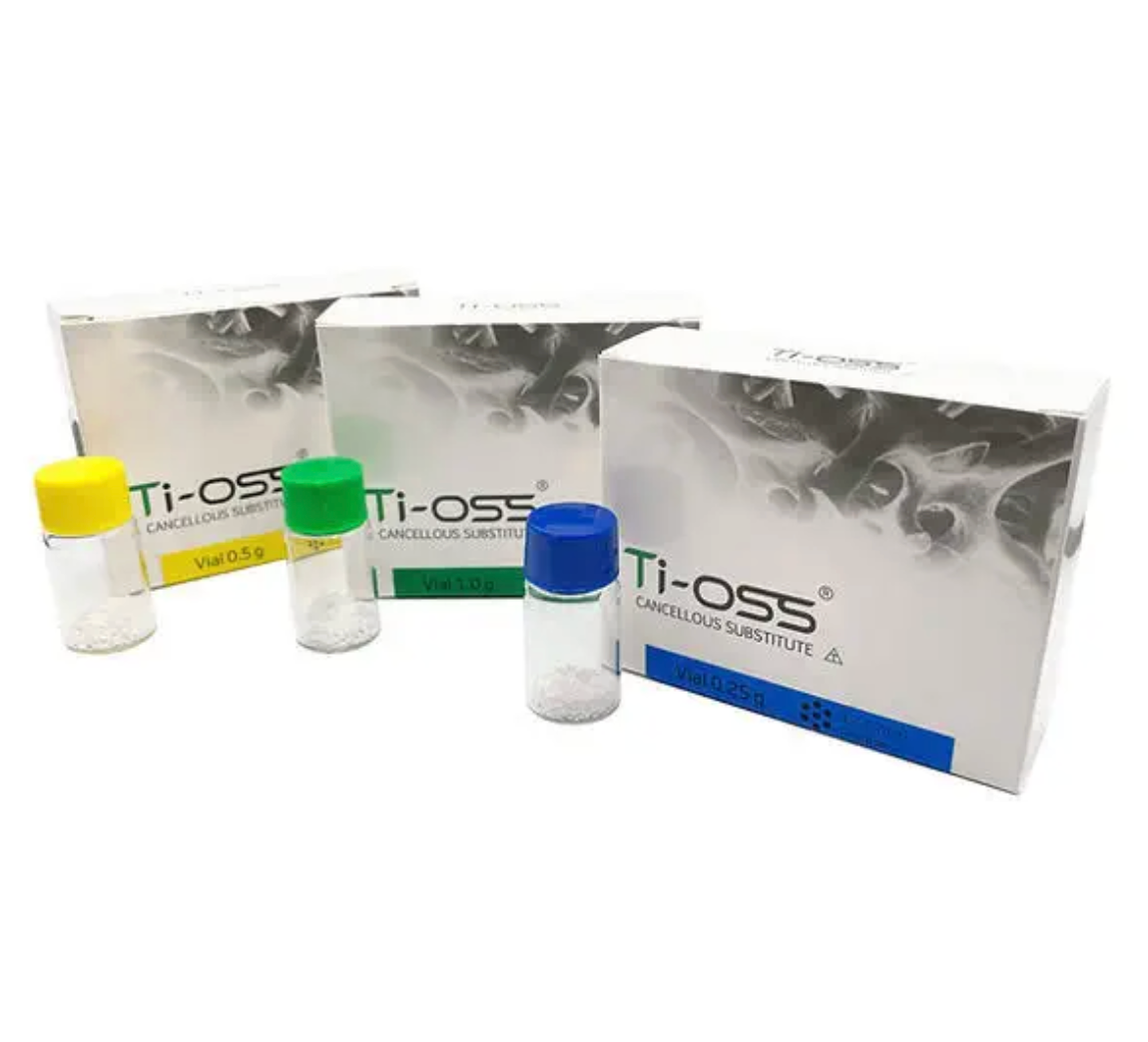 Ti-Oss®, Bovine Cancellous Substitute: 1.00g/3.00 cc; 1.2 - 1.7 mm
